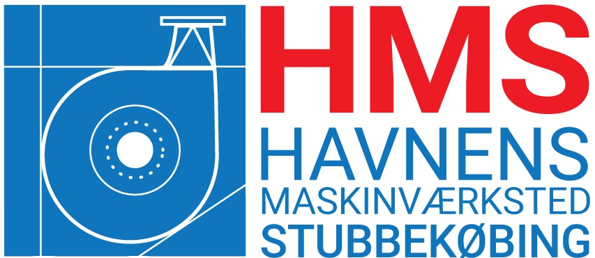 HMS - Havnens Maskinværksted Stubbekøbing Logo